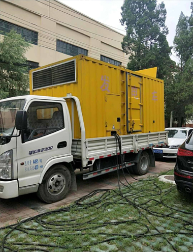 昌平发电车出租-柴油发电机组排烟系统设计要求及其考虑因素